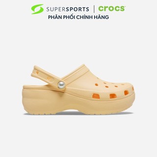 Giày Clog Nữ Crocs Classic Platform Pearl - Vàng - 211231-78Z ADS02-RM 