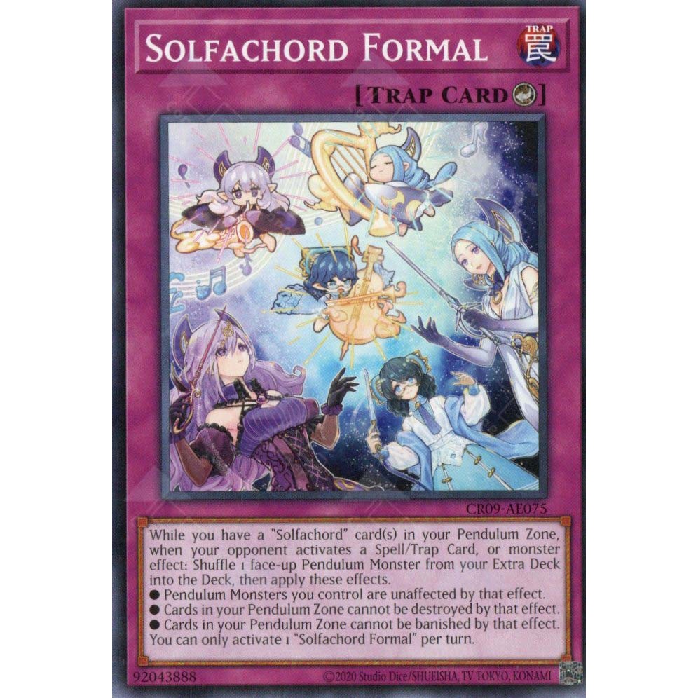 Thẻ bài Yugioh - CR09-AE075 - Solfachord Formal
