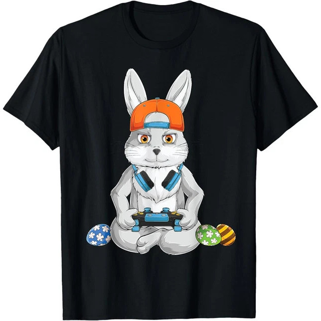 Happy Easter Day Bunny Egg Áo thun cao cấp ngộ nghĩnh