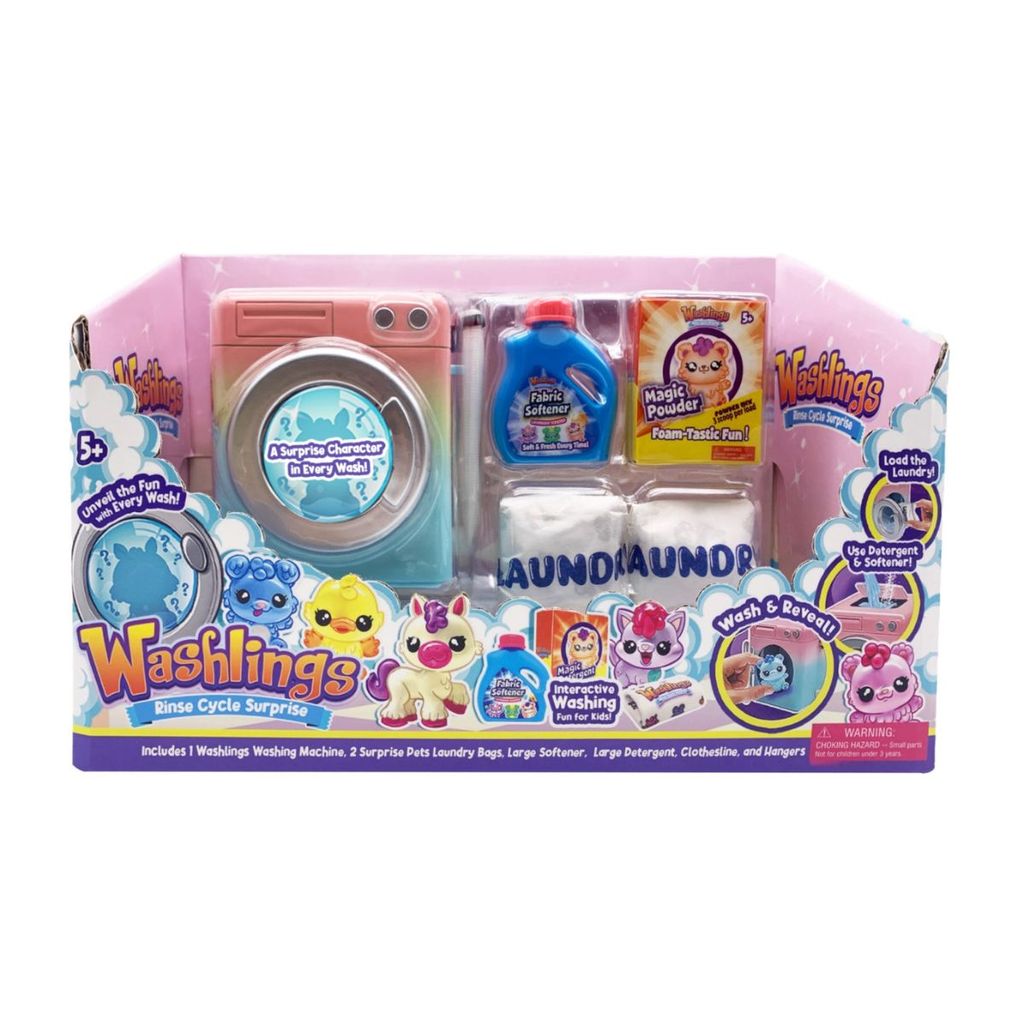 Đồ Chơi Máy Giặt Washlings Kèm Thú Cưng SWEET HEART 2409011 - Giao hàng ngẫu nhiên MYKINGDOM