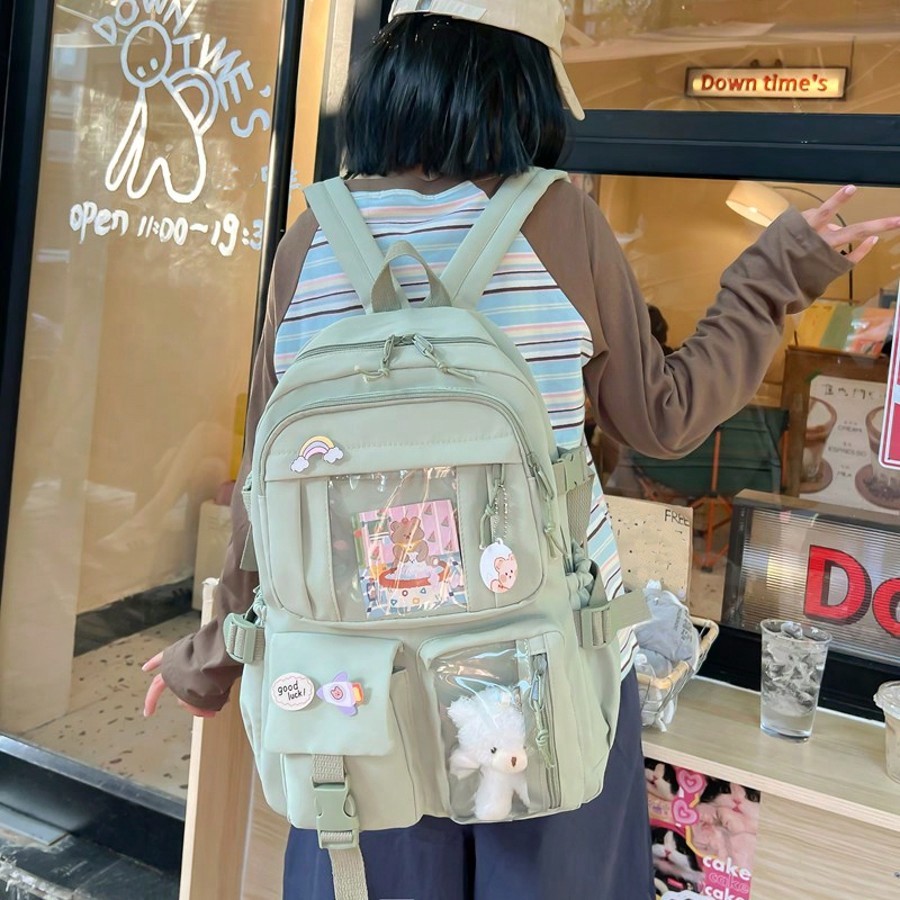 [Draft] Balo Nhiều Ngăn Kawaii – Kawaii Multi-Pocket School Backpack