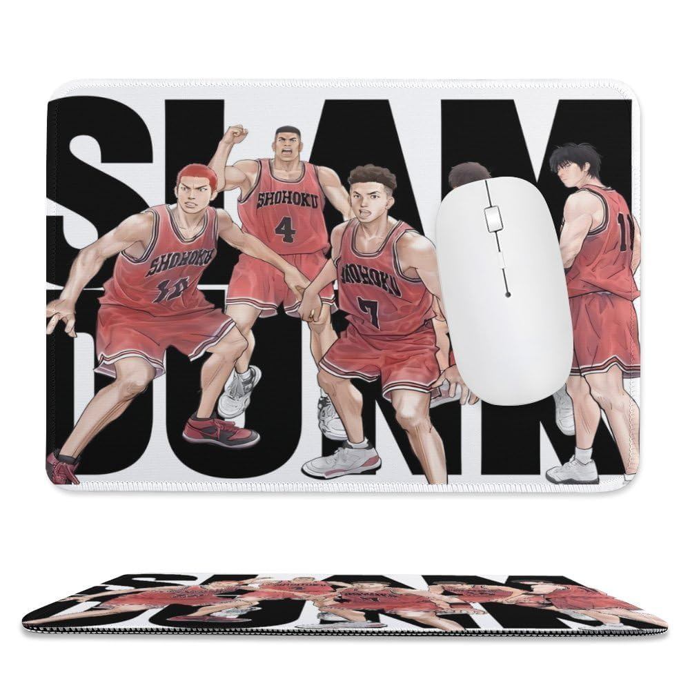 【Direct From Japan】Waterproof, Durable, Easy-to-Clean Mouse Pad with Non-Slip Rubber Base for Office