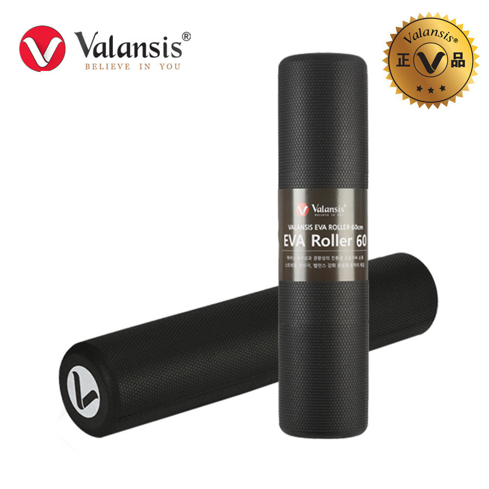 VALANSIS NEW EVA 60cm FOAM ROLLER - ĐEN