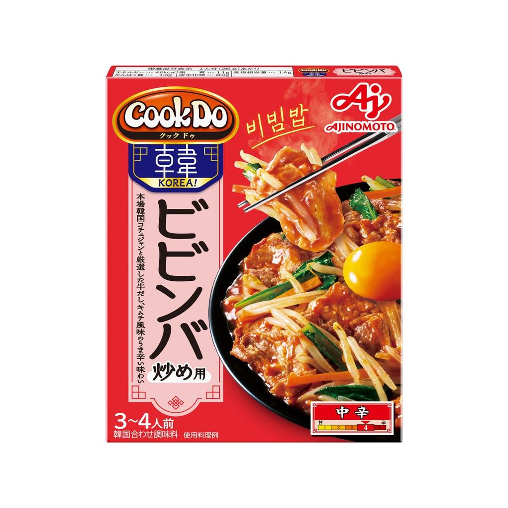 【Direct From Japan】Ajinomoto Cook Do® KOREA Bibimbap Stir-fry 90g
