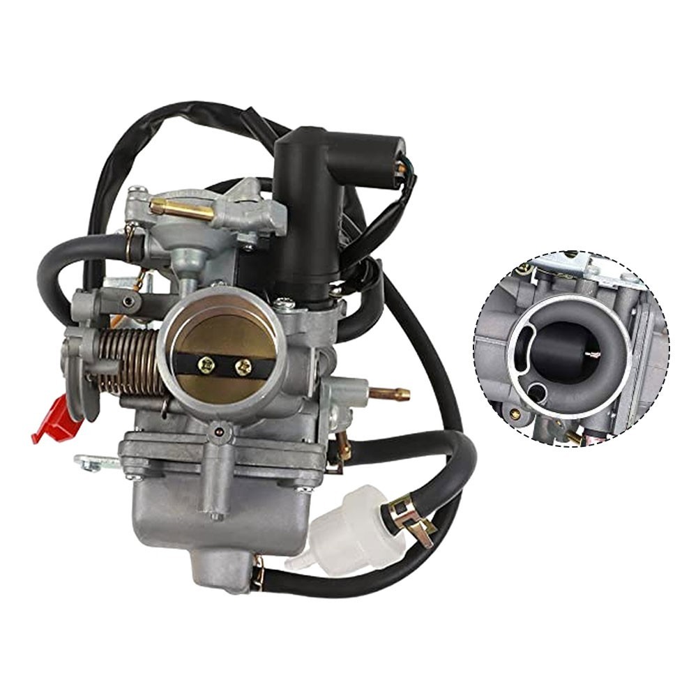 [Hàng mới về tháng 11] Bộ chế hòa khí 250CC cho Honda CH125 CH150 CH250 cho động cơ 4 nút nạp GY6 30