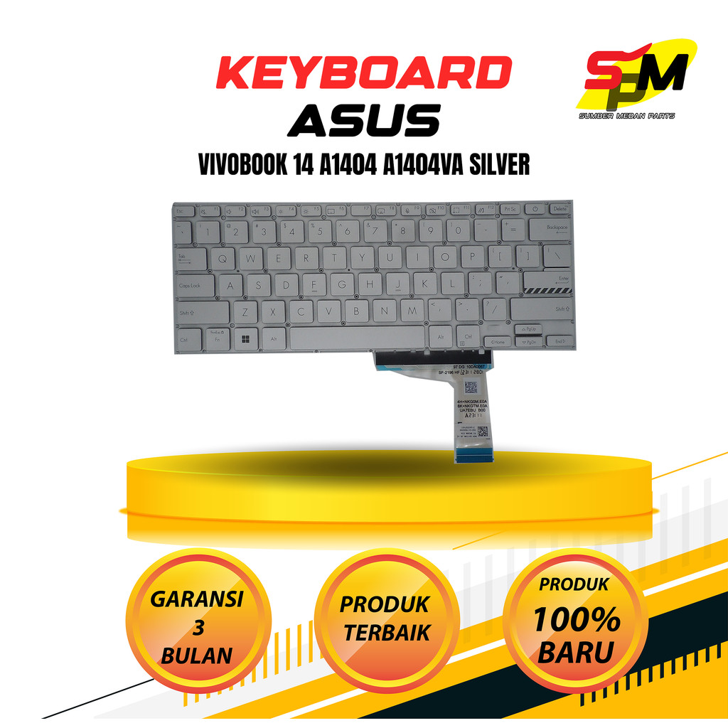 Bàn phím bạc Asus Vivobook 14 A1404
