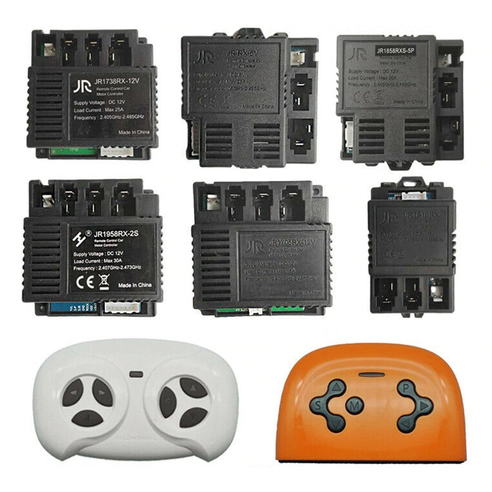 [BÁN LỚN] Bộ thu RC xe điện trẻ em JR-RX-12V 6V JR1958-2S JR1738RX