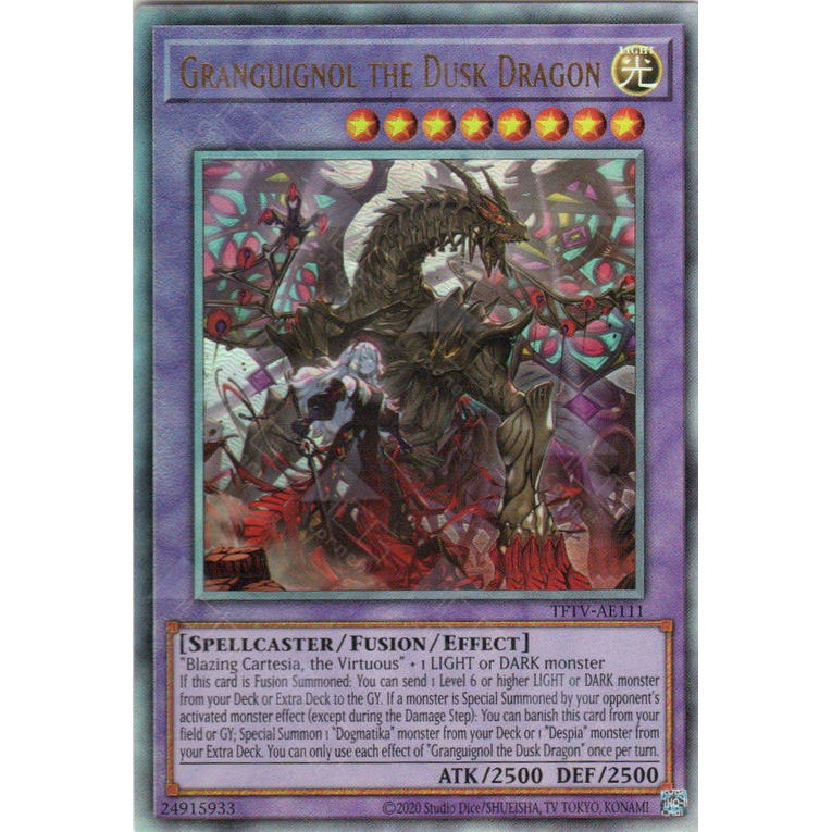 Thẻ bài Yugioh - TFTV-AE111 - Granguignol the Dusk Dragon