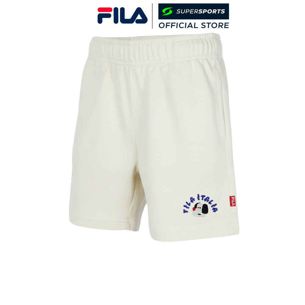 Quần short trẻ em FILA Beige