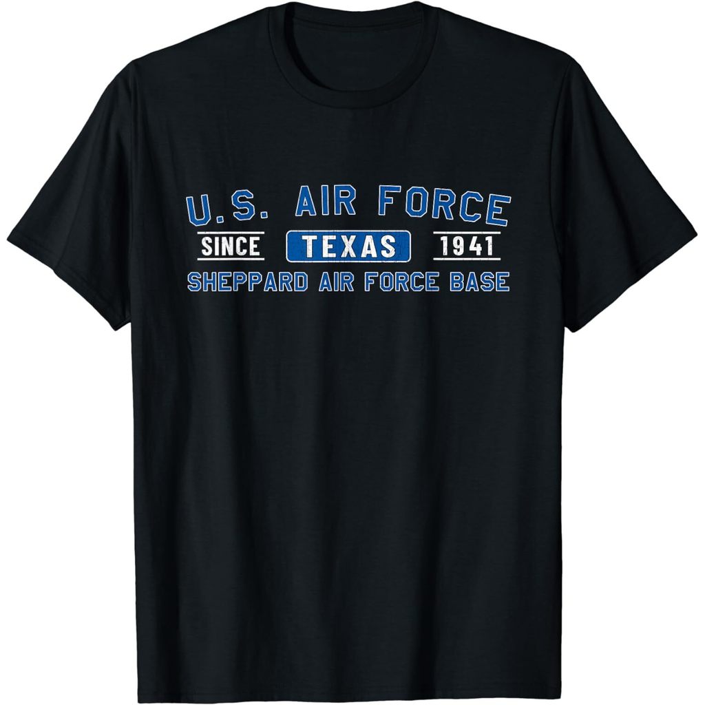 Áo thun Afb Sheppard Air Force Us Air Force Base Texas 1941 mới