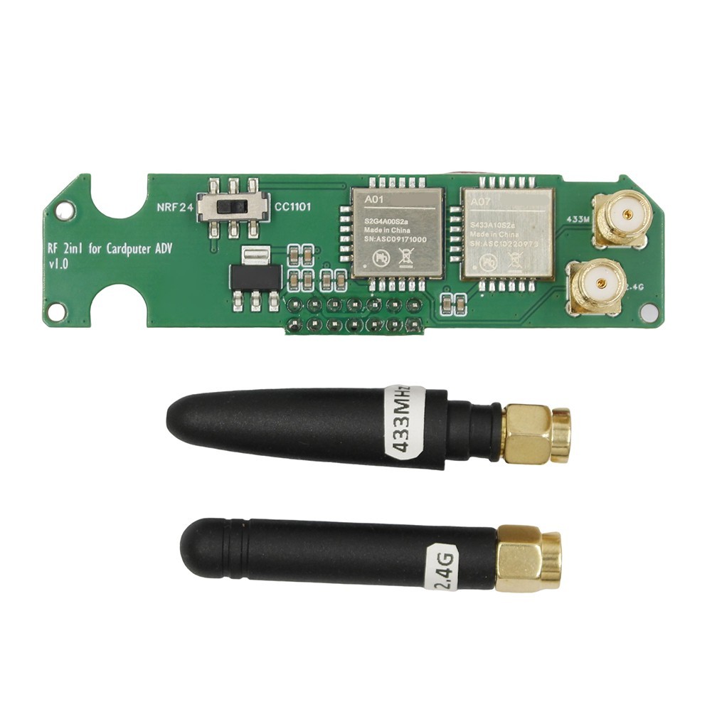 Cho M5Stack Cardputer cc1101 nrf24 RF Mô-đun 2 trong 1 cho Bruce Firmware