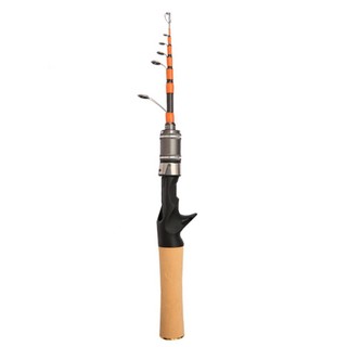 Cần câu bằng kính thiên văn 1,5m Spinner Đúc carbon UL 2-6lb