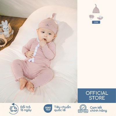 Set phụ kiện 3 món Mũ, bao tay, bao chân BU Baby GSR158110