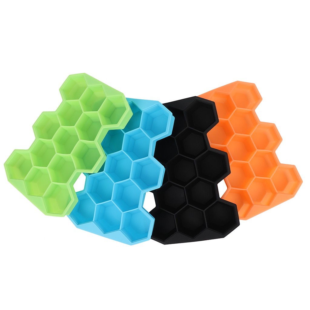 Faveolate Shape Ice-Cube Maker Khay đá Hộp đựng khuôn Ice-Cube