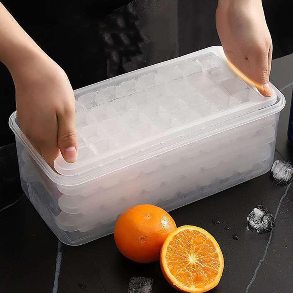 Ice Grid Layer Khối đá thương mại Internet Ice Making Box Set Quick Transparent Ice Block Ice