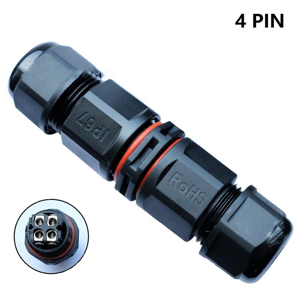 (Hrdeal) Cho L20 Đầu Nối Trực Tiếp Hộp Nối IP67 Vít Đầu Cuối Cáp 250V 16A