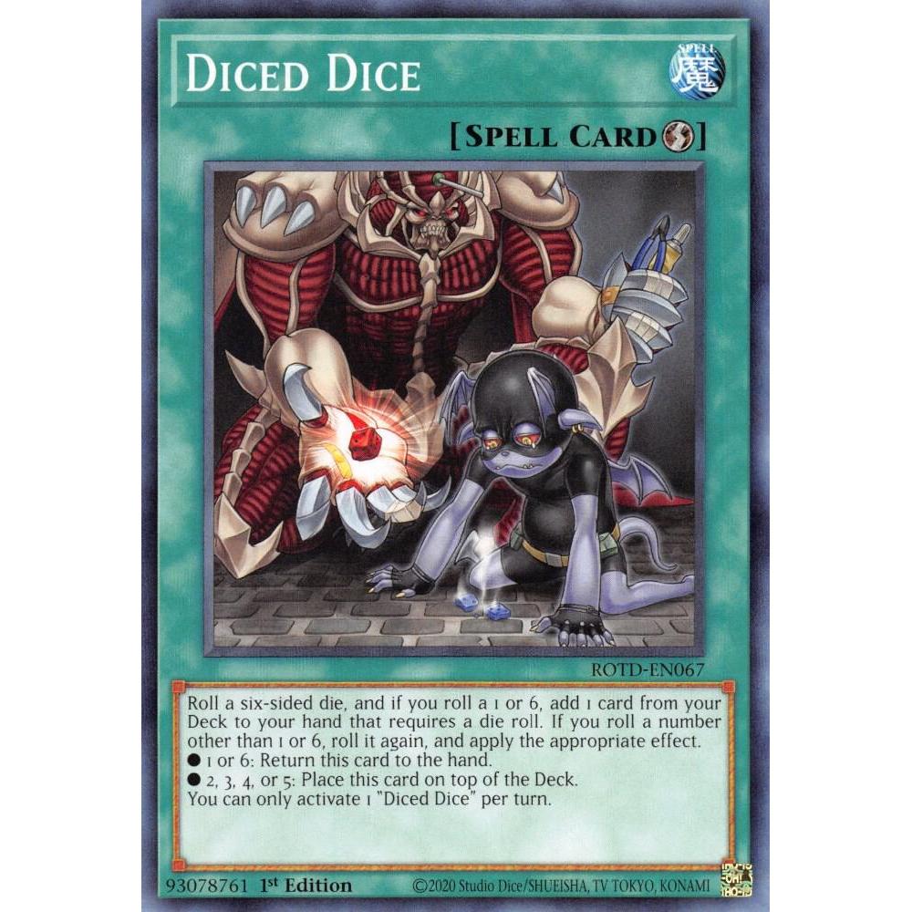 Thẻ bài Yugioh - ROTD-EN067 - Diced Dice
