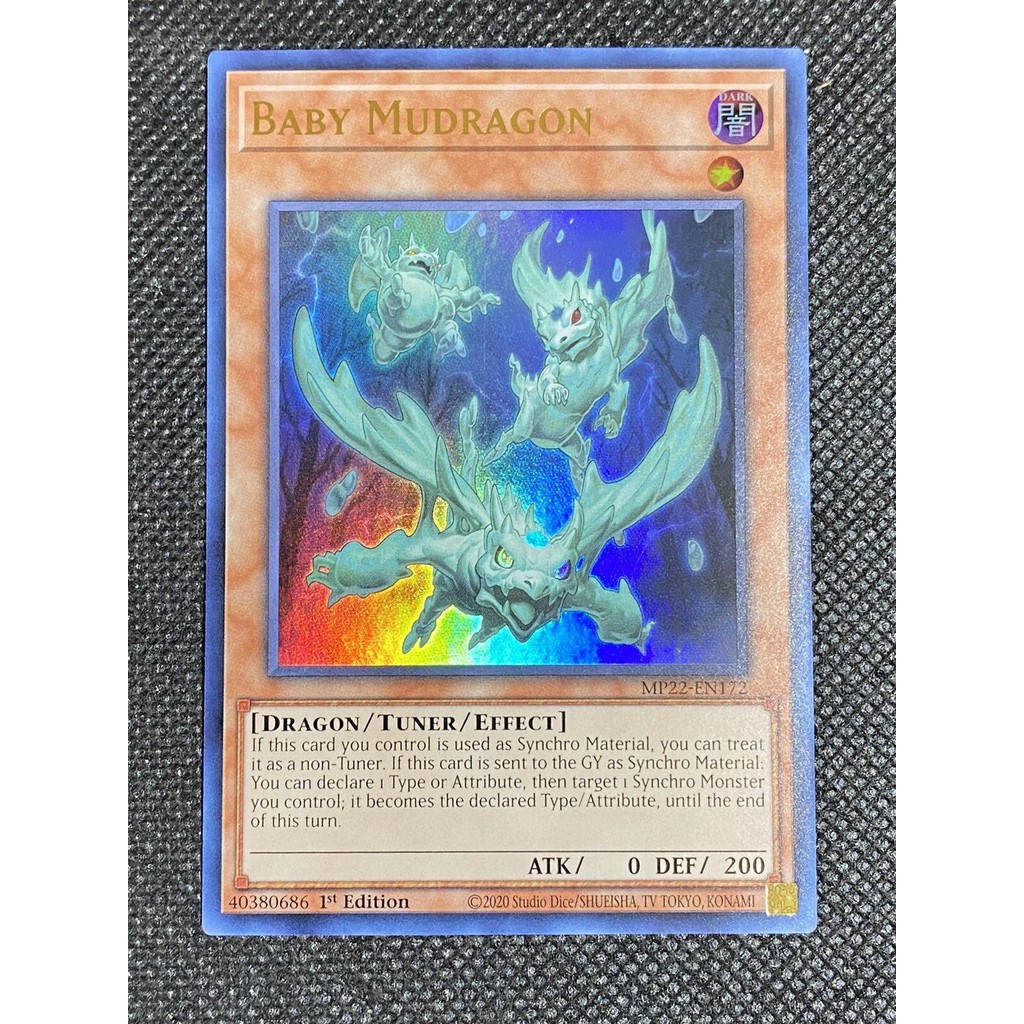 Thẻ bài Yugioh - MP22-EN172 - Baby Mudragon