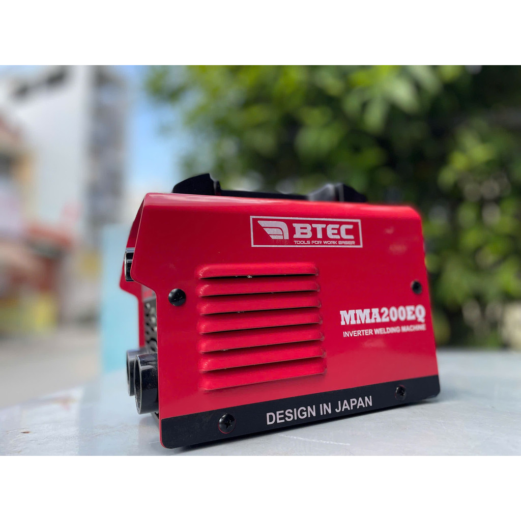 MÁY HÀN QUE 2.5MM 200A BTEC MMA-200EQ- HÀNG CHÍNH HÃNG