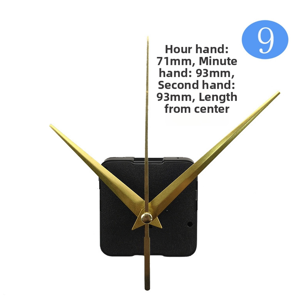 [HOT] Đồng hồ treo tường im lặng DIY Movement