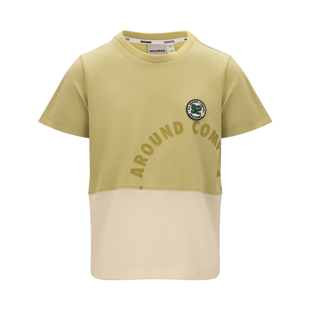 Áo Thun Tay Ngắn Bé Trai Skechers Short Sleeve Tee - SL125B085-KG03 Online Sale