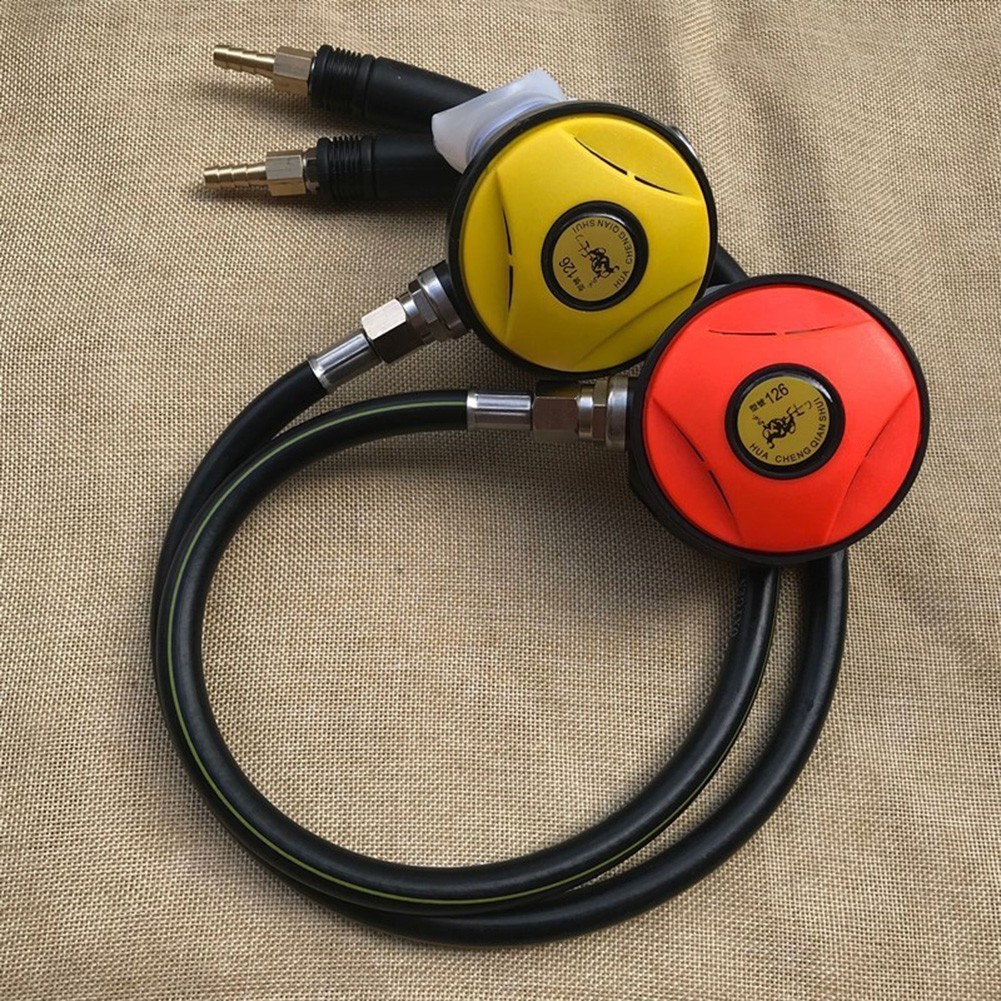 Bộ Điều Chỉnh Giai Đoạn 2 Explorer Lặn với Octopus Hookah - Áp Suất Tối Đa 145PSI