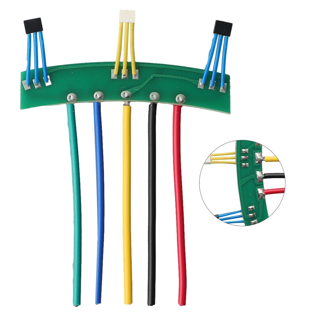 [HOT-FRDE] Xe đạp điện Ebike Hall Sensor PCB board 120° Hội trường động cơ bảng PCB 41F