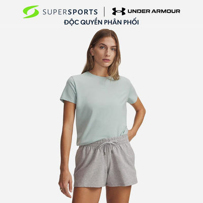 Áo Thun Nữ Under Armour Rival Core Short Sleeve - 1383648-477