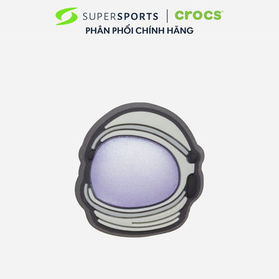 Phụ Kiện Charm Crocs Astronaut Helmet 1 Pcs - Xám -  10008231