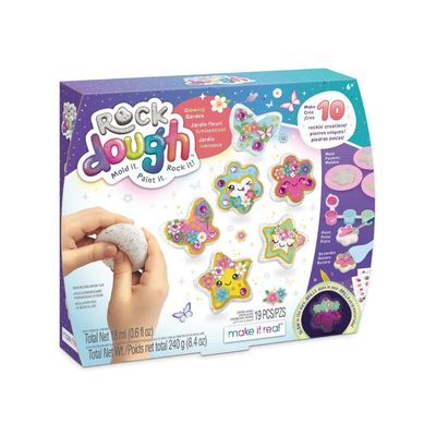 Bộ DIY Trang Trí, Tô Màu Đá Đất Sét Tự Khô Glowing Garden 3C4G 3C4G1469
