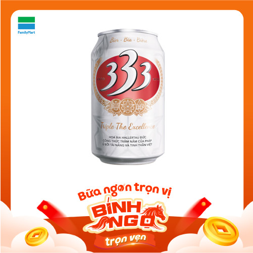 Bia 333 – Bia Lager Truyền Thống Việt Nam