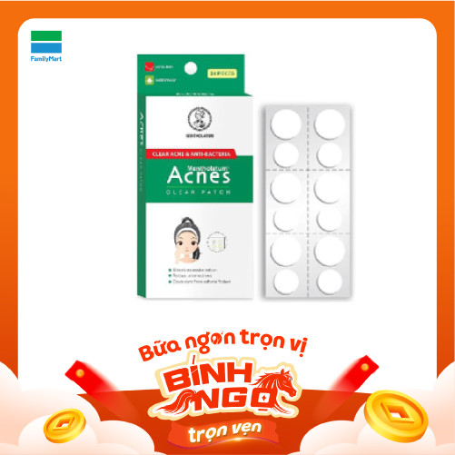 Acnes Miếng Dán Mụn 24 Miếng