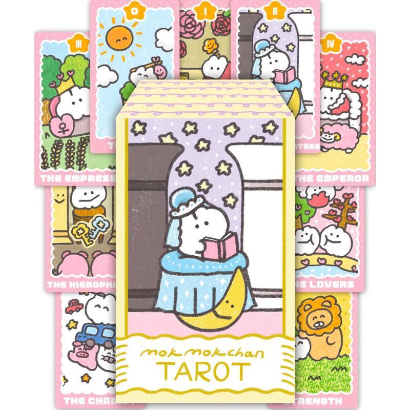 12x7 cm Mokmok Chan Tarot 78 Bộ bài Tarot