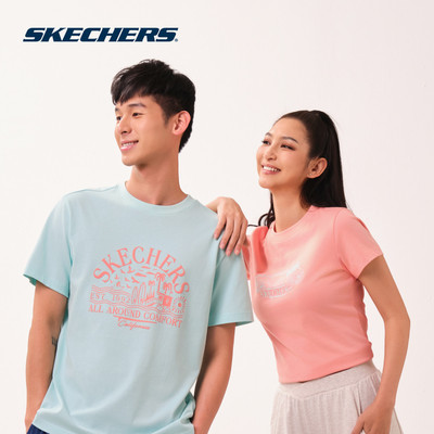 Áo Thun Tay Ngắn Nữ Skechers Cali Summer Iconic Short Sleeve Tee - SL126W162-00C7