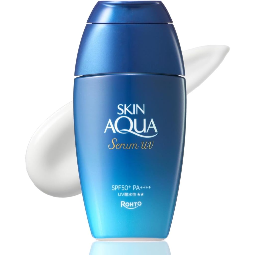 100% Authentic Skin Aqua Hyaluronic Serum UV SPF 50+, PA++++ UV Protection (Ethanol Free, Fragrance-