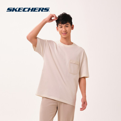 Áo Thun Tay Ngắn Nam Skechers Cali Summer Lounge Short Sleeve Tee - SL126M193-008D