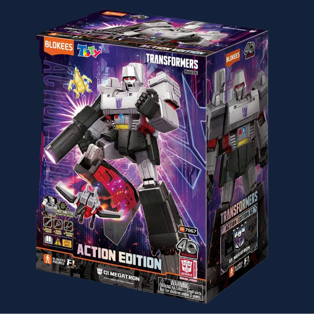 [CHÍNH HÃNG] Mô hình Transformers - AE02 G1 Megatron (Limited Model Kit) (Luminous Eyes) - Blokees -