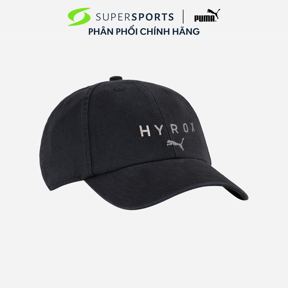 Mũ Lưỡi Trai Puma X Hyrox Baseball - Đen