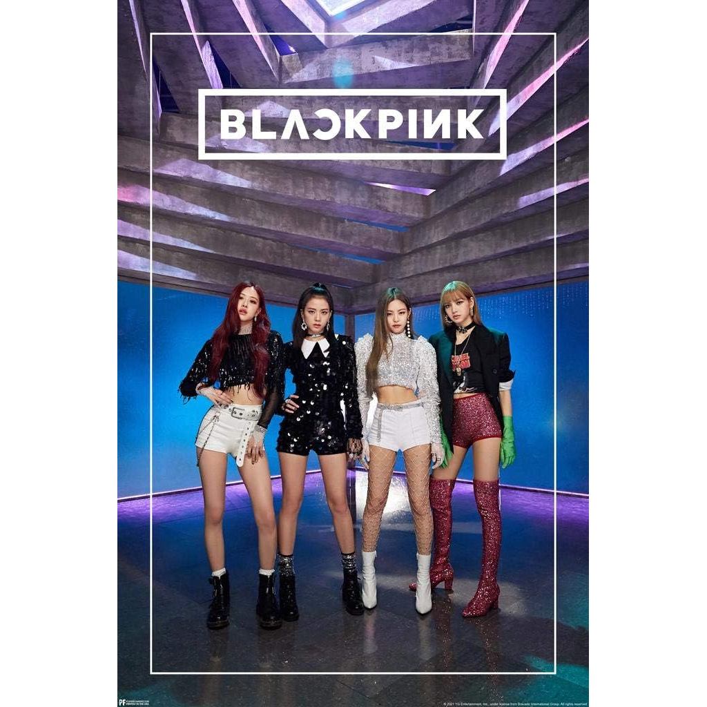 Blackpink Merces Square Up Group Ảnh Rose Lisa Jisoo Jennie Kpop Merch Kill This Love Album Cool Wal