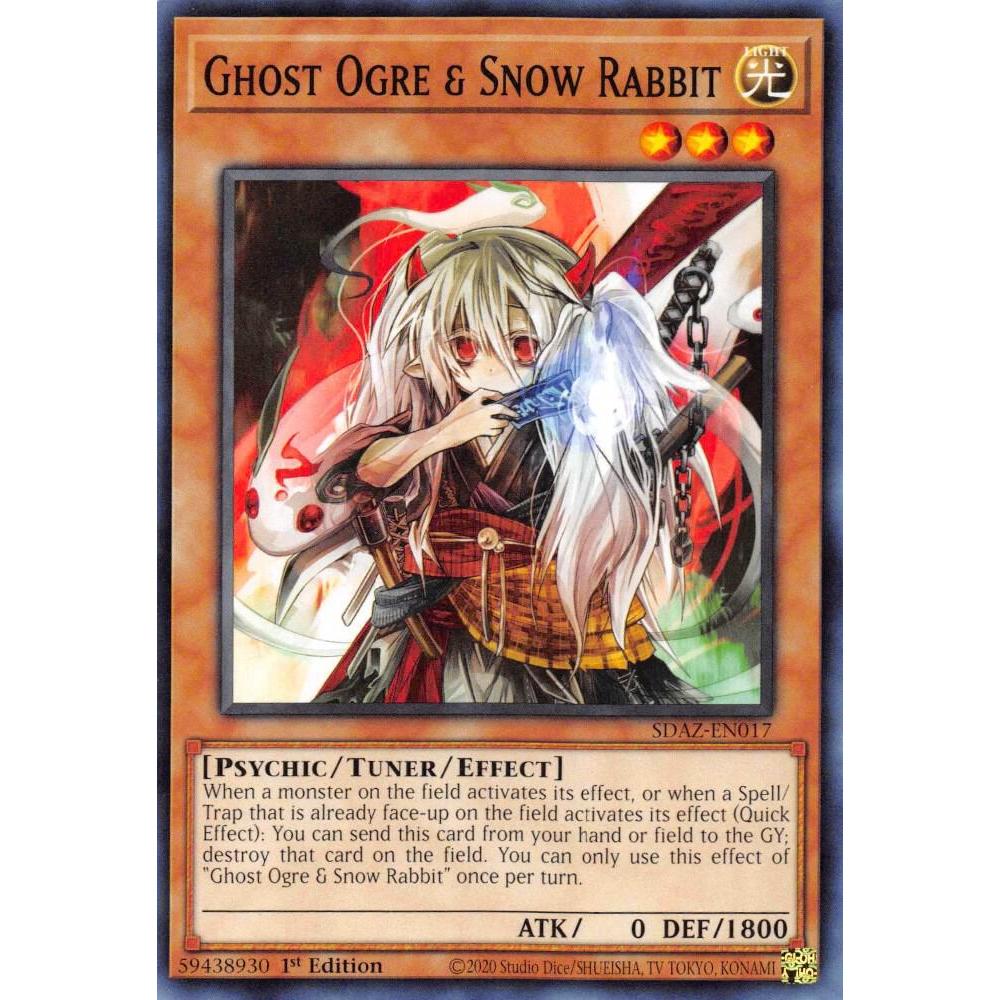 Thẻ bài Yugioh - SDAZ-EN017 - Ghost Ogre & Snow Rabbit