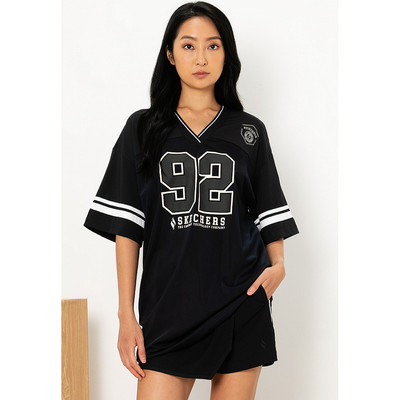 V Neck Tee Nữ Skechers Basketball Culture V Neck Tee - SL325W436-0018 Online Sale