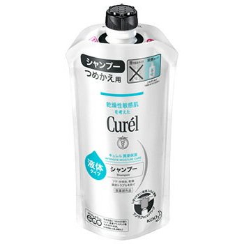Kao Curel Dầu Gội Refill (340mL) [Quasi-drug]