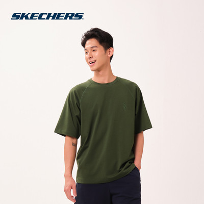Raglan Tee Nam Skechers Game On Lounge Raglan Tee - SL126M209-03WF
