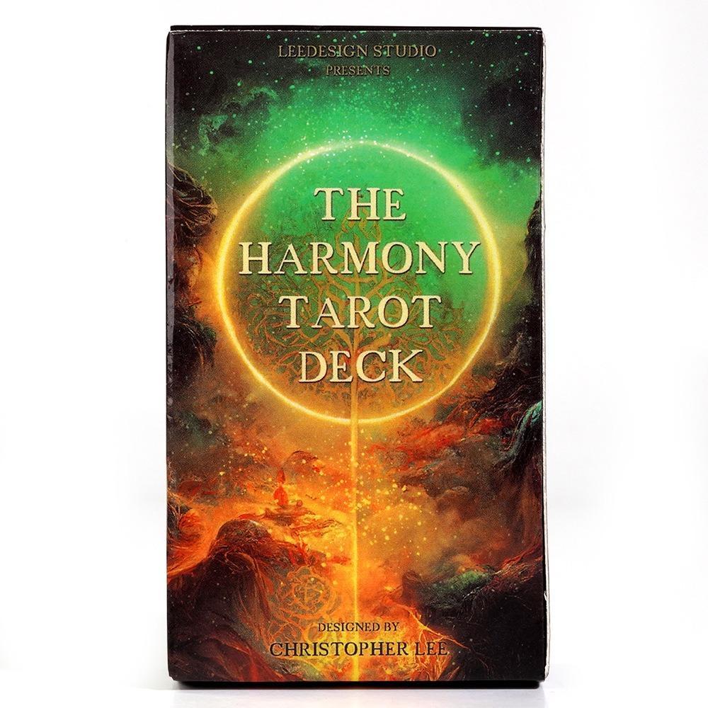 10.3 * 6cm Bộ bài Tarot Harmony 78 Bộ bài Tarot thiết kế độc đáo được tạo ra bằng cách hài hòa hai t