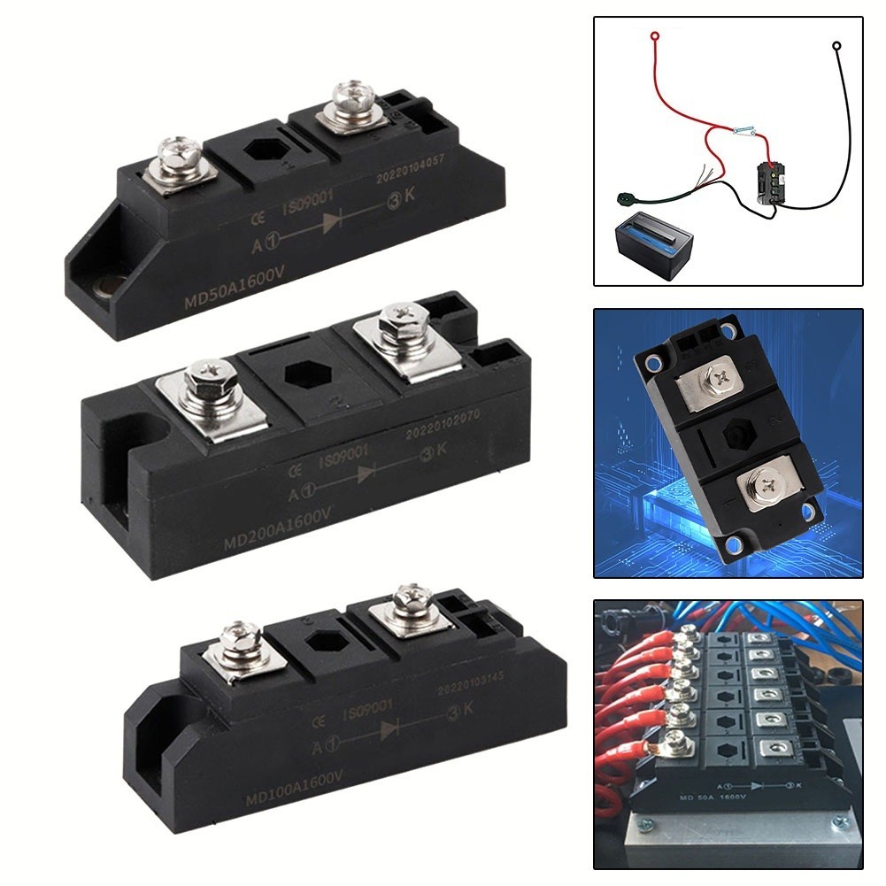 Diode sạc chống đảo ngược DITO _ COD MD50A / MD100A / MD200A1600V Mô-đun điốt chống đảo ngược