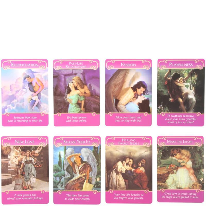 The Romance Angels Tarot Oracle Cards Deck The 44 Romance Angel Oracle Cards của Doreen Virtue