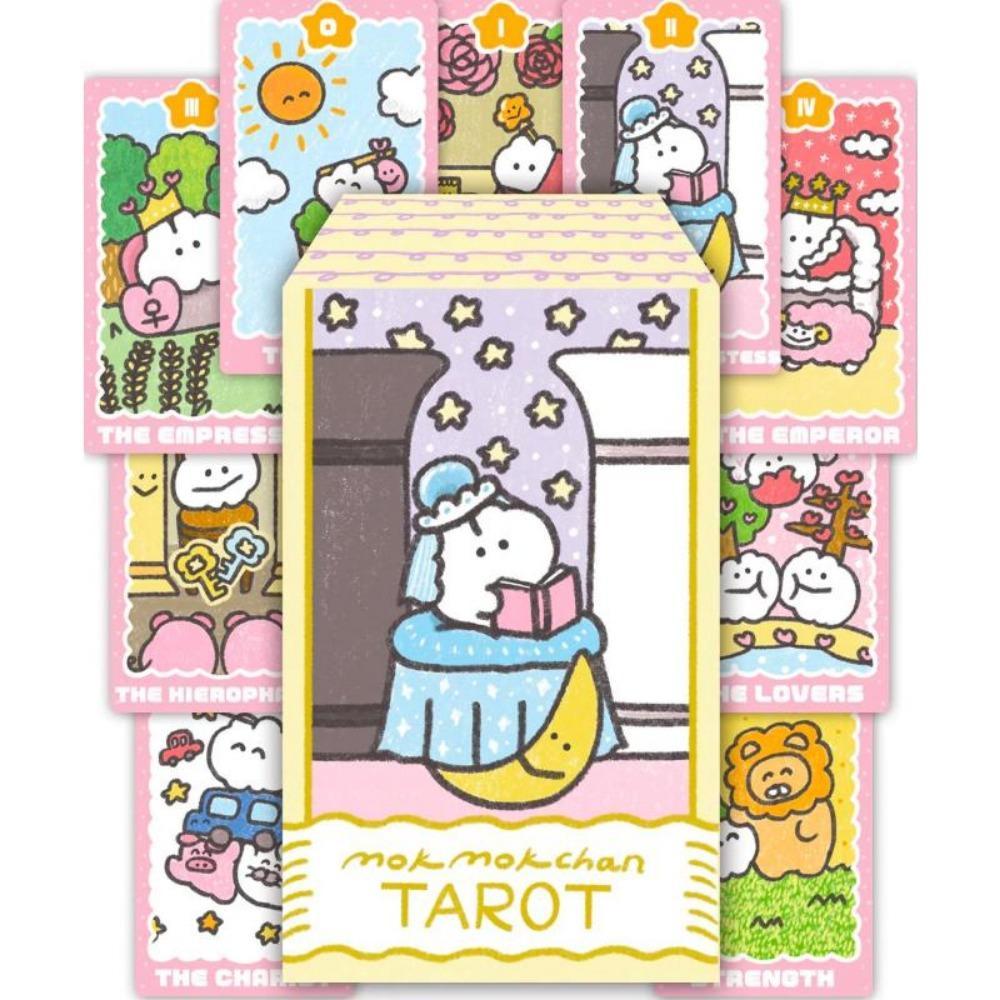 Mokmok Chan Tarot 78 Lá Bài Tarot 12x7cm