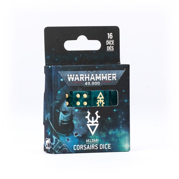 CORSAIRS DICE - DICE - WARHAMMER 40K - GAMES WORKSHOP - 46-77
