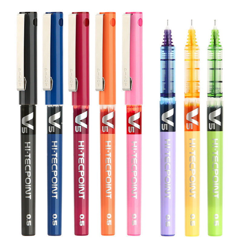 Bút Mực Nước Pilot Hi-Techpoint V5 (BX-V5) - Ngòi Kim 0.5mm Siêu Mượt, Công Nghệ Liquid Ink Chính Hã