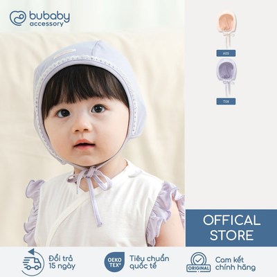 BU Baby Phụ kiện Mũ Bonnet bé gái cá tính điệu đà | Quần áo sơ sinh cao cấp mềm mịn | ABB1943BG